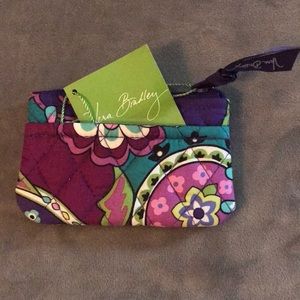 Vera Bradley Coin Purse in Heather Pattern NWT
